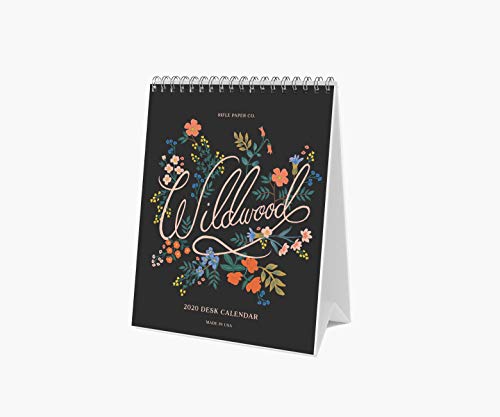 Rifle Paper Co 2020 Wildwood Desk Calender