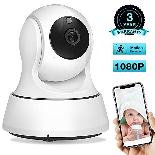 Book Cover AIMECOR Baby Monitor, WiFi Camera, Pet Camera 1080P, 2.4G Wireless IP Camera, Home Security Camera, IR Night Vision, Two-Way Audio, Motion & Sound Detection Compatible with iOS & Android