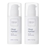 Obagi Hydrate Facial Moisturizer – Non-Comedogenic Intensely Hydrating All Day Moisturizer that Combats Dryness with Tara Seed Extract, Shea Butter & Avocado Oil – All Skin Types – 2-Pack, 1.7 oz ea