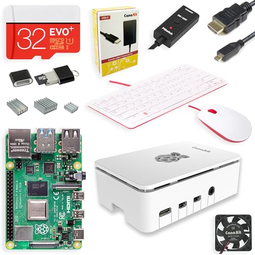 CanaKit Raspberry Pi 4 Complete Desktop Starter Kit (4GB RAM)