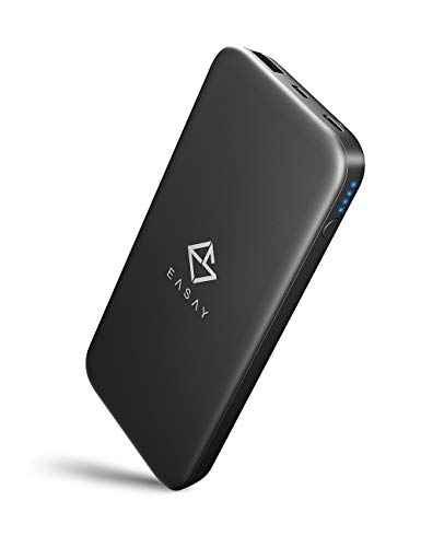 Portable Charger EASAY 18W PD 10000mAh Portable Charger Power Bank External Battery Pack Compatible with iPhone 11/Pro/XS/Max/XR/X, Galaxy S10, iPad Pro 2018 Power Delivery Support