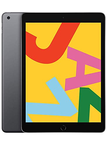 2019 Apple iPad (10.2-Inch, Wi-Fi, 128GB) - Space Gray (Renewed)