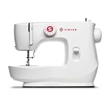 SINGER® MX60 Lightweight & Portable Sewing Machine with Accessory Kit & Foot Pedal | 6 Built-In Stitches Deliver 57 Stitch Applications | LED Light & 4-Step Buttonhole | Great for Crafts & Mending