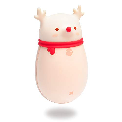 HomeLifairy 2 in 1 Hand Warmers Rechargeable,6000 mAh Larger Capacity,Electric Portable Pocket Hand Warmer/Power Bank,Best Winter Gifts for Women and Children