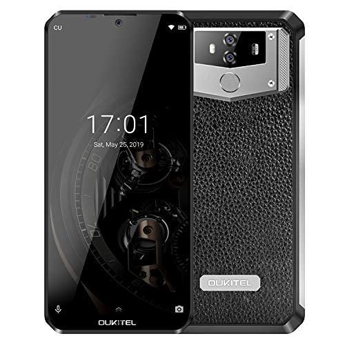 10000mAh Big Battery Series, OUKITEL K12 FHD+ 6.3 Inch 64GB ROM 6GB RAM 4G LTE Unlocked Cell Phone, Dual SIM Dual Camera, NFC Face ID
