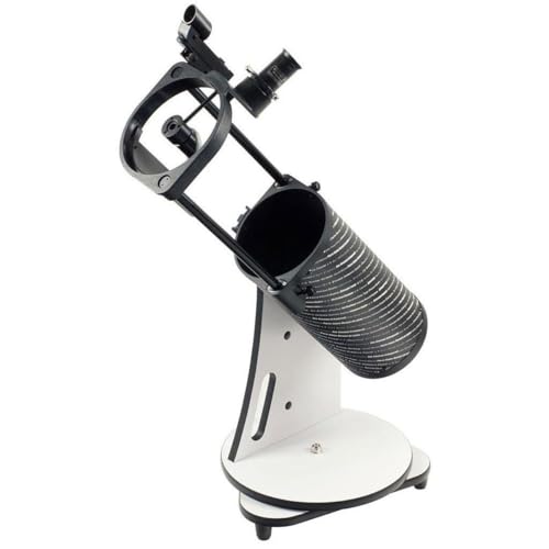 Sky-Watcher Sky-Watcher Heritage 130mm Tabletop Dobsonian 5-inch Aperture Telescope – Innovative Collapsible Design – Easy to Use, Perfect for Beginners, Black/White (S11705)