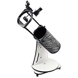 Sky-Watcher Sky-Watcher Heritage 130mm Tabletop Dobsonian 5-inch Aperture Telescope – Innovative Collapsible Design – Easy to Use, Perfect for Beginners, Black/White (S11705)