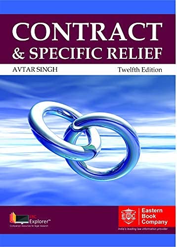 Law of Contract & Specific Relief Dr. Avtar Singh Latest Edition-2020