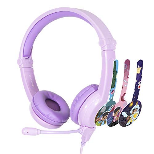 Book Cover BuddyPhones Galaxy, Volume-Safe Gaming Headset for Kids, High-Performance BeamMic, Perfect for Gaming on PS4, Xbox One, Nintendo Switch, or PC, Purple