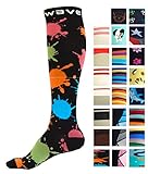 Compression Socks Women & Men 20-30mmhg by Wave