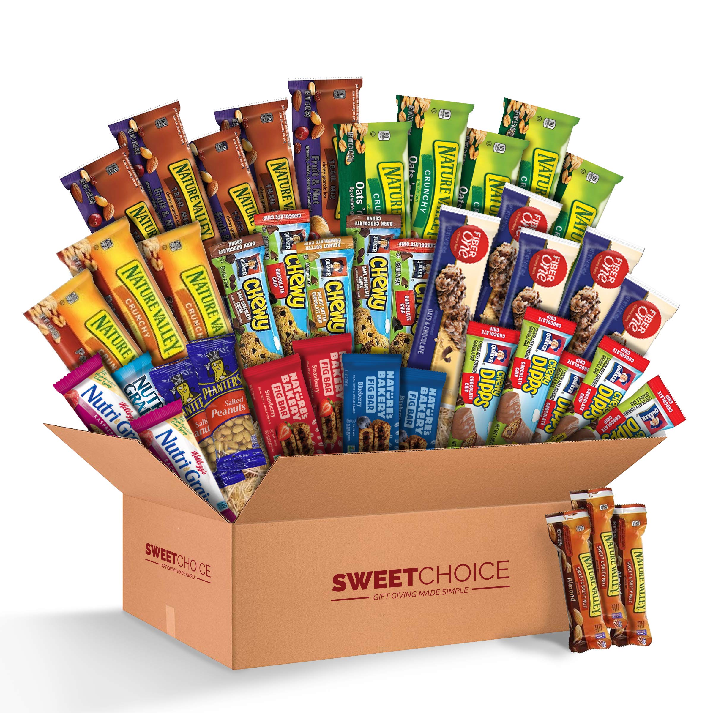 Healthy Snacks To Go Healthy Mixed Snack Box & Snacks Gift Variety Pack (Care Package 30 Count)