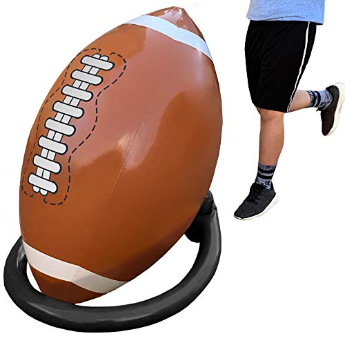Book Cover Giant Inflatable Football and Tee - Party Decorations Sports Toys Games and Gifts for Kids Boys Girls and Adults