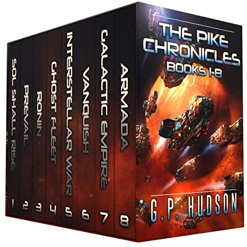 Book Cover The Pike Chronicles Books 1-8 - A Space Opera Adventure