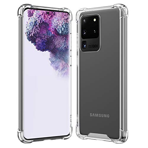 OUNNE Galaxy S20 Ultra Case,Clear Samsung Galaxy S20 Ultra Case Compatible with Samsung Galaxy S20 Ultra 6.9 Inch (2020)