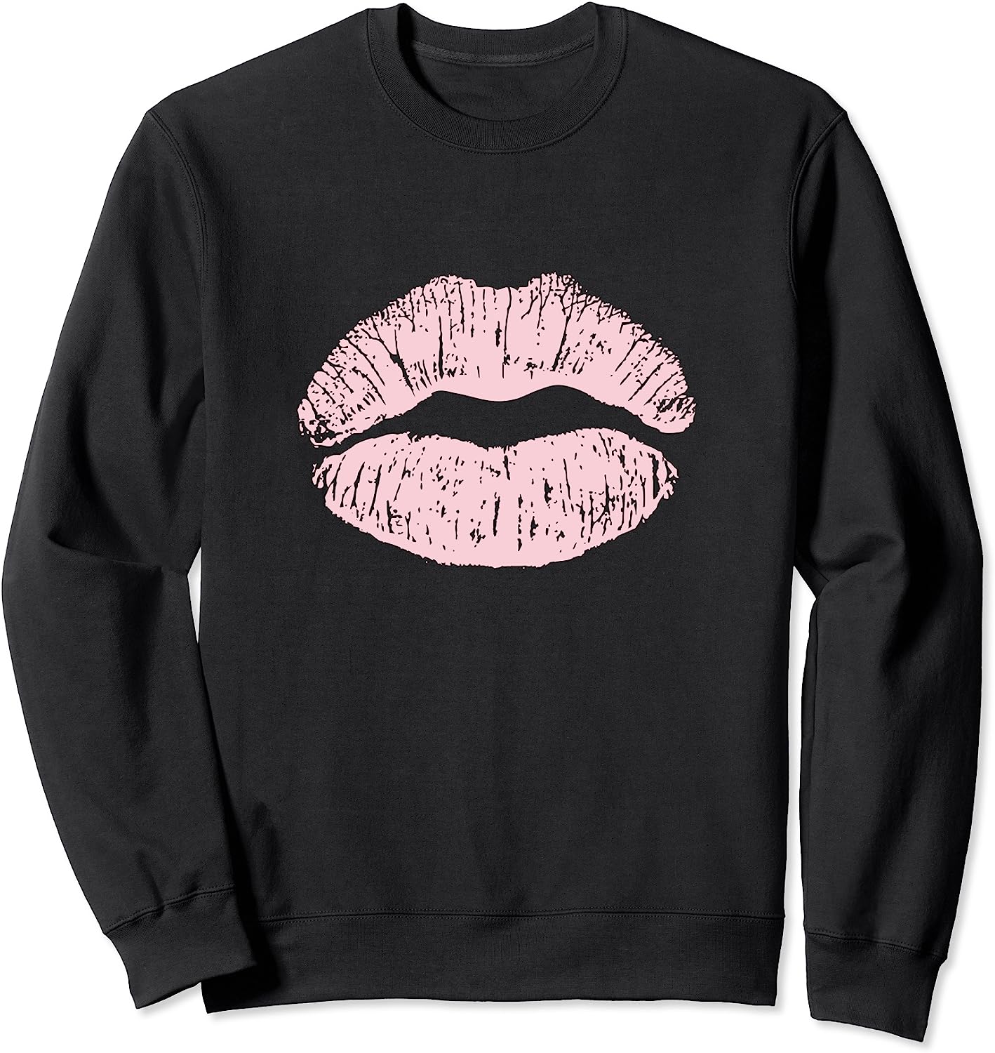 Pink Kiss Lips Sexy Pout Lipstick Sweatshirt
