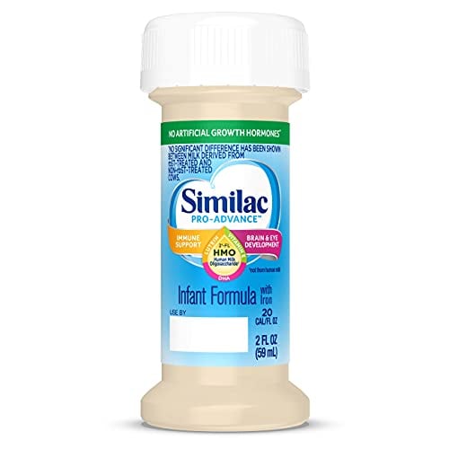 Book Cover Similac Pro-Advance Infant Formula with 2'-FL Human Milk Oligosaccharide (HMO) for Immune Support, Ready to Drink Bottles, 2 Fl Oz (48 Count)