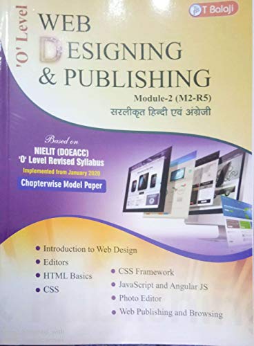 Web Designing & Publishing Module-2 (M2-R5) Based on NIELIT (DOEACC) 'O' LEVEL Revised Syllabus 2020