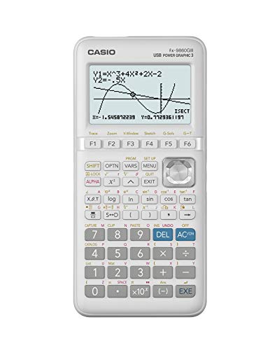 Casio FX-9860GIII Graphing Calculator with Python, 2900 Functions and PC Interface via USB