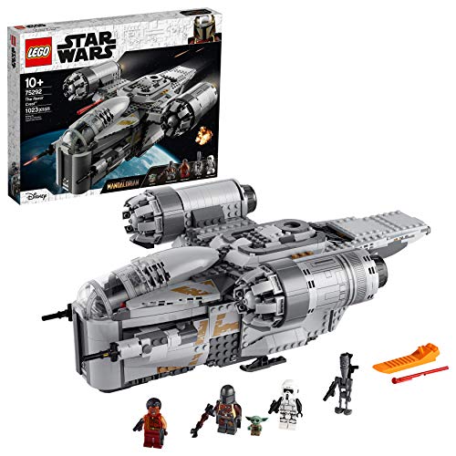 Book Cover LEGO Star Wars: The Mandalorian The Razor Crest 75292 Exclusive Building Kit, New 2020 (1,023 Pieces)