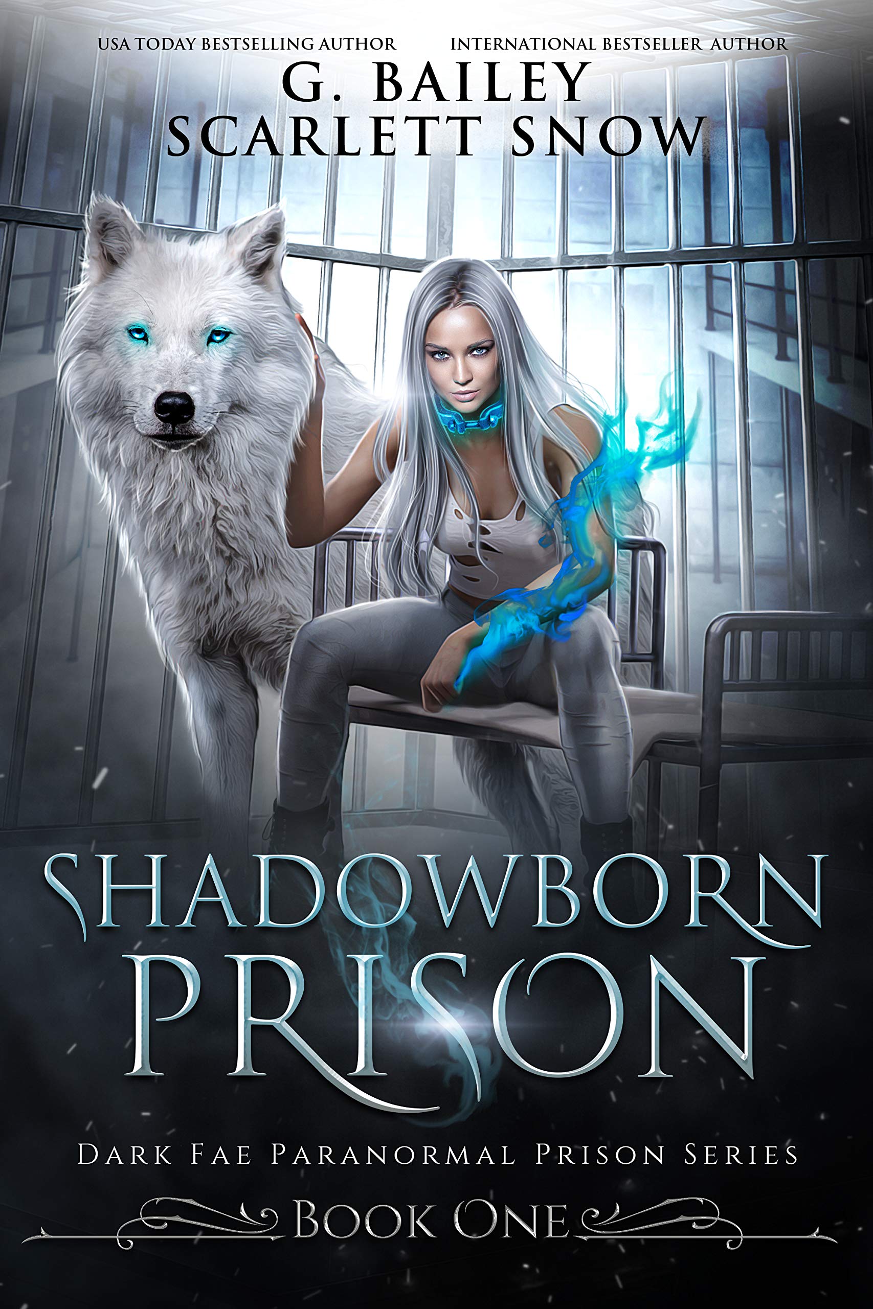 Book Cover Shadowborn Prison (Dark Fae Academy Series Book 4)