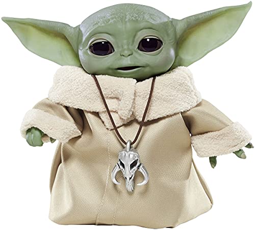 Book Cover Star Wars The Child Animatronic Edition 7.2-Inch-Tall Toy by Hasbro with Over 25 Sound & Motion Combinations, Toys for Kids Ages 4 & Up , Green, F1119