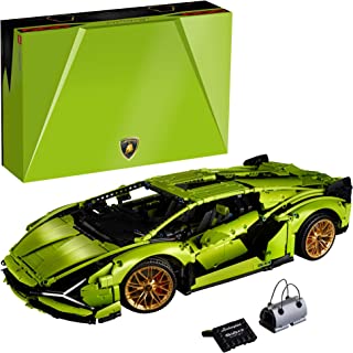 LEGO Technic Lamborghini Sián FKP 37 Building Sets for Adults - Detailed Lamborghini Model Car Kit for Men & Women, Ages 18+ Years - Display in Room as Decor - 42115