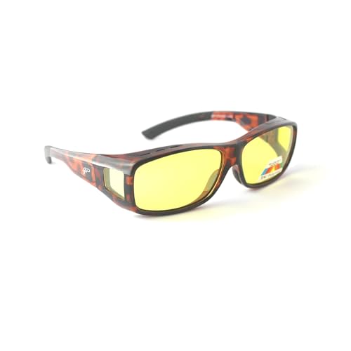 BLUE CUT Fit Over Polarized Sunglasses Solar Shield Sunglasses To Wear Over Glasses