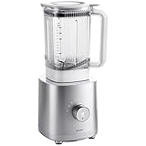 ZWILLING Enfinigy Universal Blender, 1200 Watt, 1.4 L, 5 Automatic Programmes, Silver, Includes Tamper