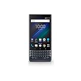 BlackBerry KEY2 LE (Lite) Dual-SIM (64GB, BBE100-4, QWERTY Keypad) (GSM Only, No CDMA) Factory Unlocked 4G Smartphone (Slate/Space Blue) - International Version