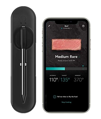 Book Cover Yummly Smart Meat Thermometer with Wireless Bluetooth Connectivity