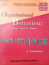 Organisational Behaviour: Text, Cases & Games