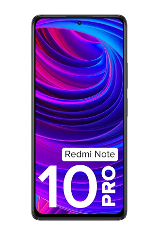 Book Cover Redmi Note 10 Pro (Dark Night, 8GB RAM, 128GB Storage) -120hz Super Amoled Display | 64MP with 5MP Super Tele-Macro