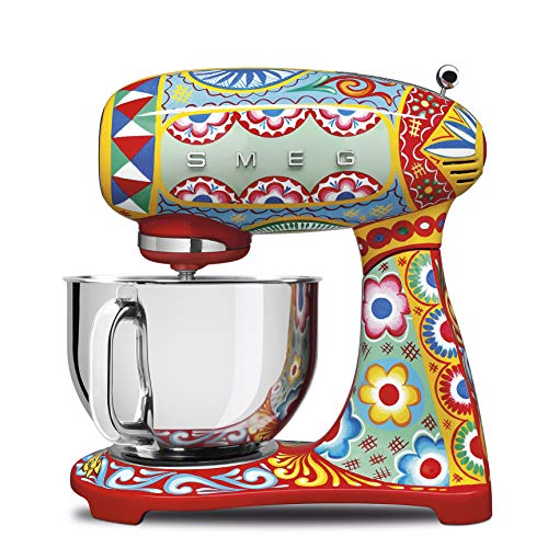Smeg SMF03DGUS - 5-Qt. Stand Mixer - Retro Style, Sicily Is My Love, Limited Edition