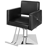 Artist Hand Barber Chairs, All Purpose Hair Salon Chairs with Heavy Duty Hydraulic Pump, 360 Degrees Rolling Swivel Spa Beauty Equipment for Hair Stylist Women Man, Max Load Weight 330 Lbs