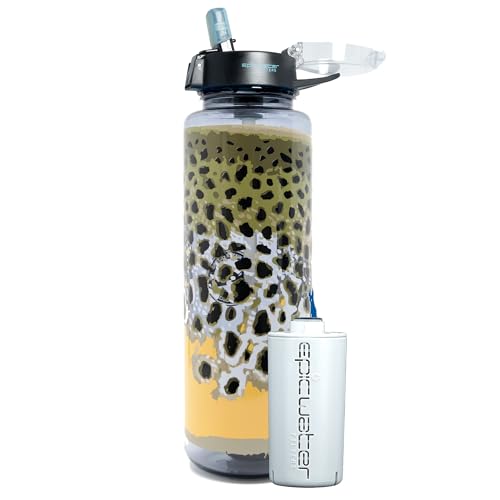 Epic Water Filters Nalgene OG Water Bottle with Filter, USA Made, BPA Free, Removes 99.99% Tap Water Contaminants, Forever Chemicals