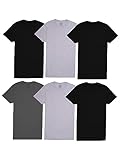 Fruit of the Loom mens Pocket T-shirt Multipack Underwear, 6 Pack - Assorted Colors, XX-Large US