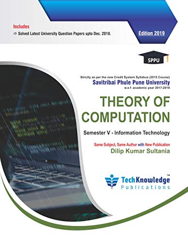 Theory of Computation For SPPU B.E IT Sem 5
