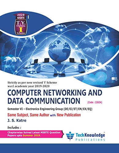 Computer Networking and Data Communication For MSBTE Diploma Electronics Engineering Sem 6
