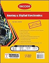 Decode - Analog and Digital Electronics for JNTU-H 18 Course (II - I - CSE - CS301ES)â€“ 2020 Edition