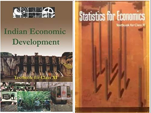 NCERT BOOK FOR CLASS-XI(11th) ECONOMIC (Indian Economic Devlopment, Statistics for Economics) ,set of 2 books [Paperback] NCERT