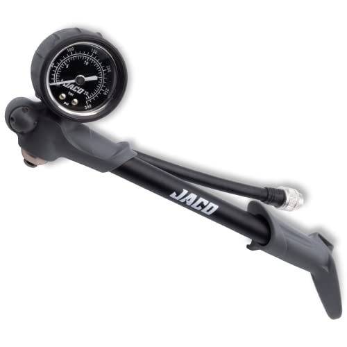 JACO ShockPro MTB Shock Pump - High Pressure Mountain Bike Air Fork/Shock Pump - 300 PSI