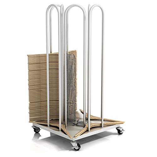 VOGUSLAND Hanger Stacker Caddy Holder Storage Stainless Steel Clothes Hanger Organizer Rack for Laundry Room, Retail Store, Boutique or Save Closet Rod Space