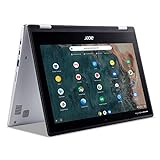 acer Chromebook Spin 311 Convertible Laptop | Intel Celeron N4000 | 11.6" HD Touch Corning Gorilla Glass Display | 4GB LPDDR4 | 64GB eMMC | Intel 802.11ac Gigabit WiFi 5 | Chrome OS | CP311-2H-C7QD