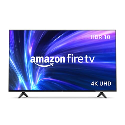 Amazon Fire TV 55" 4-Series 4K UHD smart TV with Alexa Voice Remote Enhanced, stream live TV without cable