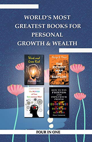 World’s Greatest Books For Personal Growth & Wealth (Set of 4 Books): Perfect Motivational Gift Set