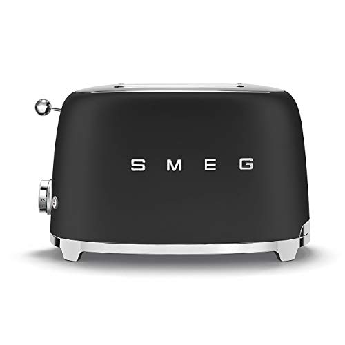 Smeg TSF01BLMEU 950 W Toaster - Black