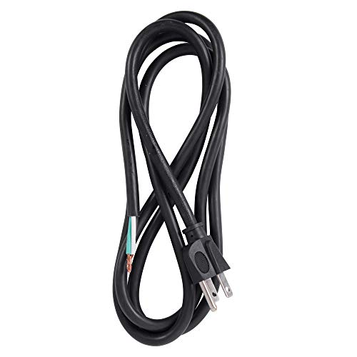 Bergen Industries Inc PS913163 3-Wire Appliance and Power Tool Cord, 9 ft, 16 AWG, 13A/125V AC, 1625w