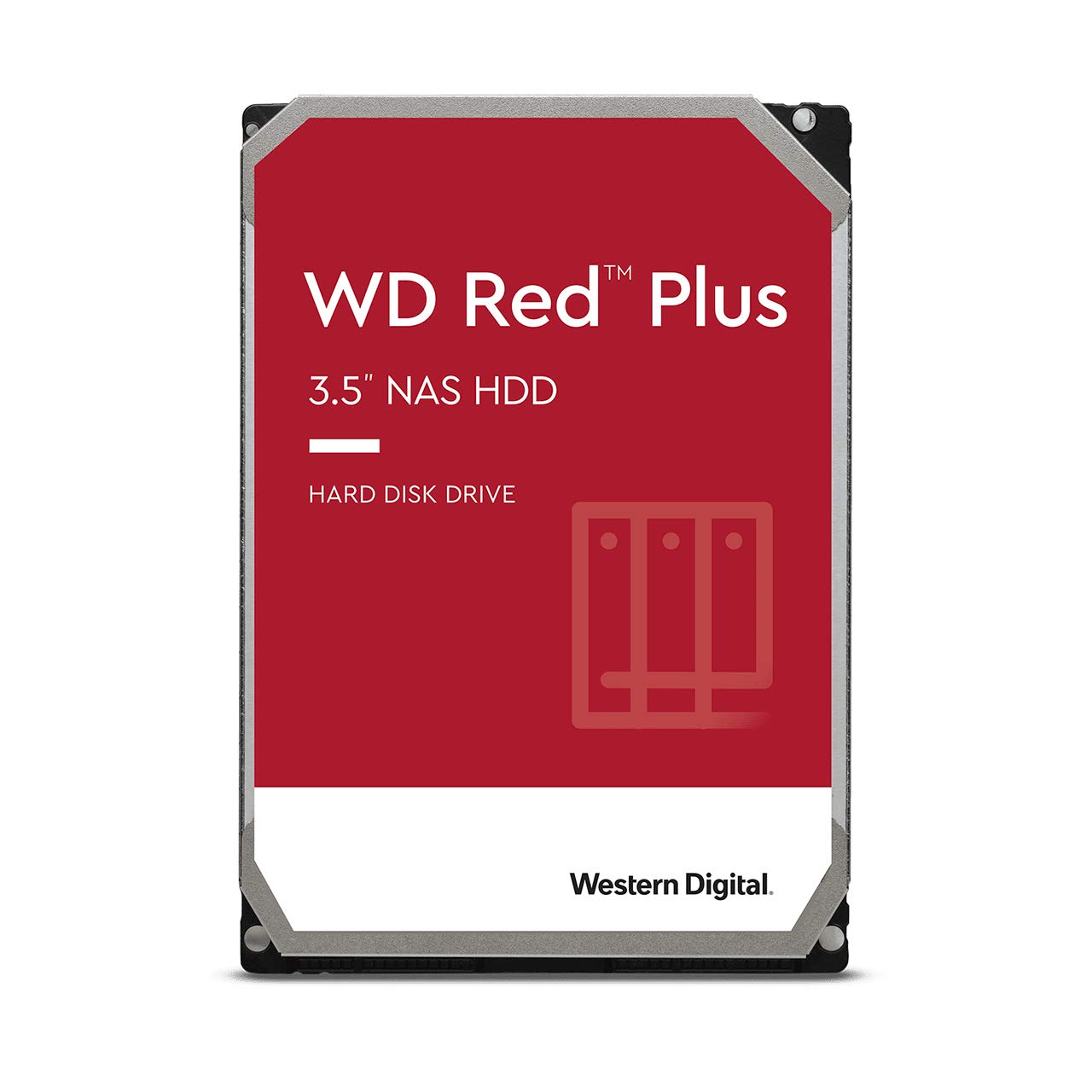 Book Cover Western Digital 14TB WD Red Plus NAS Internal Hard Drive HDD - 7200 RPM, SATA 6 GB/s, CMR, 512 MB Cache, 3.5