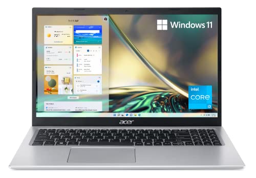 acer A515-56-36UT Aspire 5, 15.6" Full HD Display, 11th Gen Intel Core i3-1115G4 Processor, 4GB DDR4, 128GB NVMe SSD, WiFi 6, Windows 11 Home (S Mode)