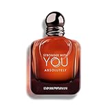 Armani Beauty - Stronger With You Absolutely - Parfum - Cologne for Men - Spicy Ambery Gourmand Men’s Fragrance – Rum Accord, Cedarwood, Lavendar & Vanilla Notes - 3.4 Fl Oz